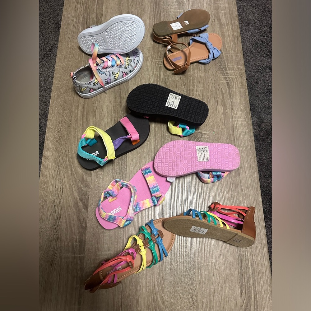 Girls Toddler Size 13 Shoe Bundle